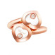 Перстень Chopard Happy Diamonds Icons рожеве золото, діаманти (829393-5010) Перстень Chopard Happy Diamonds Icons рожеве золото, діаманти (829393-5010)