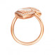 Кольцо Chopard Happy Diamonds Icons розовое золото, бриллианты (829394-5039)