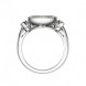 Кольцо Chopard Happy Diamonds Icons белое золото, бриллианты (823957-1110)