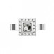 Кольцо Chopard Happy Diamonds Icons белое золото, бриллианты (822896-1110)