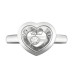 Каблучка Very Chopard біле золото, діамант (827773-1110)