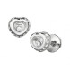 Сережки Chopard Miss Happy біле золото, діаманти (839008-1001)