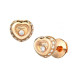 Серьги Chopard Miss Happy розовое золото, бриллианты (839008-5001)