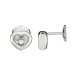Серьги Chopard Happy Diamonds Icons белое золото, бриллианты (834854-1001)