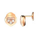 Серьги Chopard Happy Diamonds Icons розовое золото, бриллианты (839203-5001)