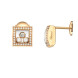 Серьги Chopard Happy Diamonds Icons розовое золото, бриллианты (839224-5002)