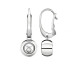 Сережки Chopard Miss Happy біле золото, діаманти (839011-1001)