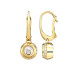 Серьги Chopard Miss Happy желтое золото, бриллианты (839013-0001)