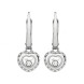 Сережки Chopard Miss Happy біле золото, діаманти (839009-1001) Сережки Chopard Miss Happy біле золото, діаманти (839009-1001)
