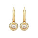Серьги Chopard Miss Happy желтое золото, бриллианты (839009-0001)
