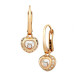 Сережки Chopard Miss Happy рожеве золото, діаманти (839009-5001)