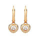 Сережки Chopard Miss Happy рожеве золото, діаманти (839009-5001)