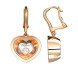 Серьги Chopard Very розовое золото, бриллианты (837773-5001)