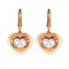 Серьги Chopard Very розовое золото, бриллианты (837773-5001)