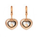 Серьги Chopard Very розовое золото, бриллианты (837773-5001)