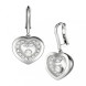 Серьги Chopard Very белое золото, бриллианты (837790-1001)