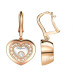 Серьги Chopard Very розовое золото, бриллианты (837790-5001)