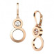 Серьги Chopard Happy 8 розовое золото, бриллианты (839209-5001) Серьги Chopard Happy 8 розовое золото, бриллианты (839209-5001)
