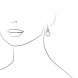 Серьги Chopard Happy 8 белое золото, бриллианты (839209-1002)