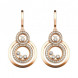 Сережки Chopard Happy 8 рожеве золото, діаманти (839210-5001) Сережки Chopard Happy 8 рожеве золото, діаманти (839210-5001)