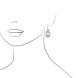 Серьги Chopard Happy 8 белое золото, бриллианты (839210-1001)