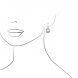 Серьги Chopard Happy Emotion белое золото, бриллианты (839216-1002)