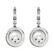 Серьги Chopard Happy Emotion белое золото, бриллианты (839216-1002)