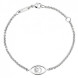 Браслет Chopard Happy Diamonds Icons біле золото, діамант (857863-1001)