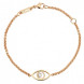 Браслет Chopard Happy Diamonds Icons розовое золото, бриллиант (857863-5001)