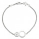 Браслет Chopard Happy 8 белое золото, бриллиант (859209-1001)