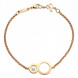 Браслет Chopard Happy 8 розовое золото, бриллиант (859209-5001)