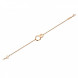 Браслет Chopard Happy 8 розовое золото, бриллиант (859209-5001)