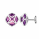 Серьги Chopard Imperiale белое золото, аметист (839225-1001)
