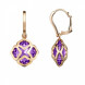 Серьги Chopard Imperiale розовое золото, аметист (839221-5002)