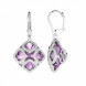 Серьги Chopard Imperiale белое золото, аметист, бриллианты (839563-1001)