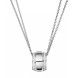 Підвіска Chopard La Strada біле золото, діаманти (799402-1001)