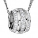Підвіска Chopard La Strada біле золото, діаманти (799403-1001)