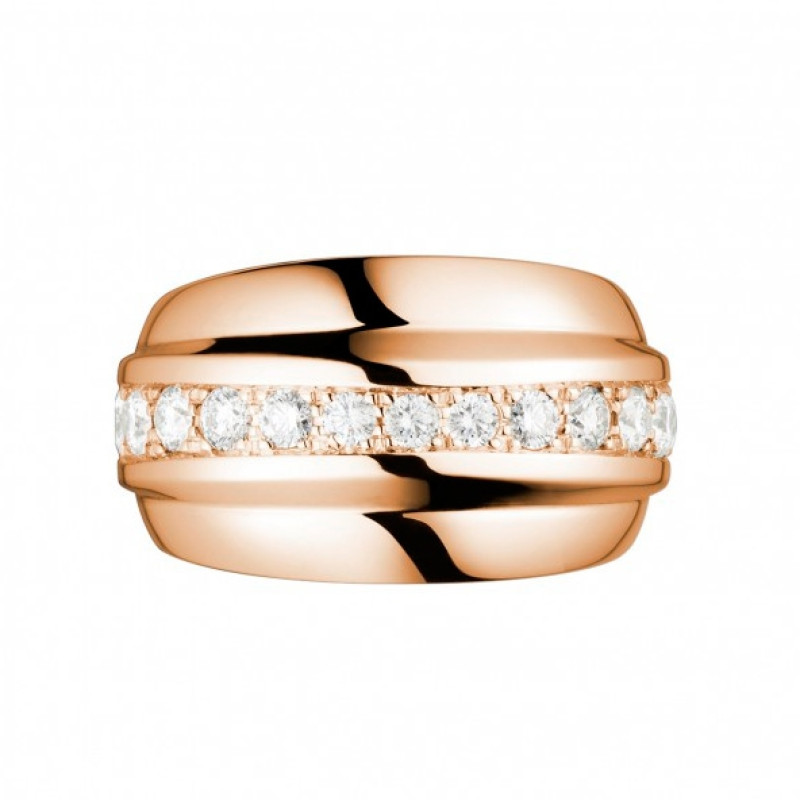 Каблучка Chopard La Strada рожеве золото, діаманти (829399-5110)