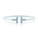 Браслет Tiffany T Wire, белое золото, бриллианты (33263473) Браслет Tiffany T Wire, белое золото, бриллианты (33263473)