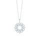 Подвеска с завитками Tiffany Enchant, платина, бриллианты (28905963)