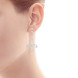 Серьги с завитками Tiffany Enchant, платина, бриллианты (28910126)