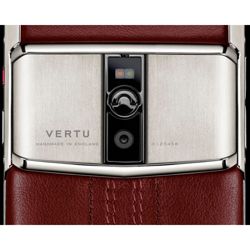 Vertu Signature Touch 2015 Garnet Calf