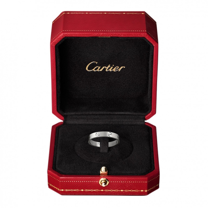 Кольцо Cartier Love, белое золото