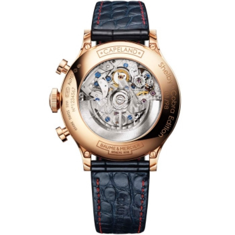Baume & Mercier Capeland Shelby Cobra Red Gold Limited Edition 98
