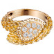 Каблучка Boucheron Serpent Boheme, жовте золото, діаманти