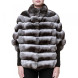 Шуба Fabrizio Ferrario Furs, мех шиншиллы