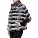 Шуба Fabrizio Ferrario Furs, мех шиншиллы