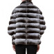 Шуба Fabrizio Ferrario Furs, мех шиншиллы
