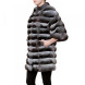 Шуба Fabrizio Ferrario Furs, мех шиншиллы