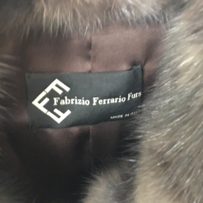 Шуба Fabrizio Ferrario Furs, мех соболя